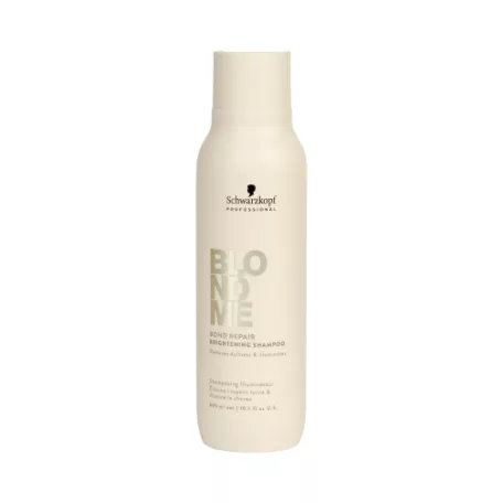 Schwarzkopf BLONDME Bond Repair Brightening  Shampoo - Fényfokozó sampon szőke hajra 300 ml
