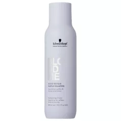   Schwarzkopf BLONDME Bond Repair Purple Shampoo - lila pigmentes sampon 300 ml