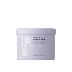   Schwarzkopf BLONDME Bond Repair Purple Mask - lila pigmentes hajmaszk 500 ml