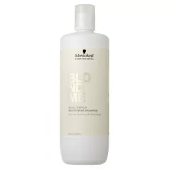   Schwarzkopf BLONDME Bond Repair Brightening  Shampoo - Fényfokozó sampon szőke hajra 1000 ml