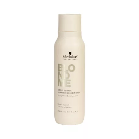 Schwarzkopf BLONDME Bond Repair Nourishing Conditioner - tápláló hajbalzsam 250 ml