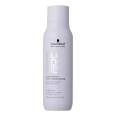   Schwarzkopf BLONDME Bond Repair Purple Conditioner - lila pigmentes hajbalzsam 250 ml