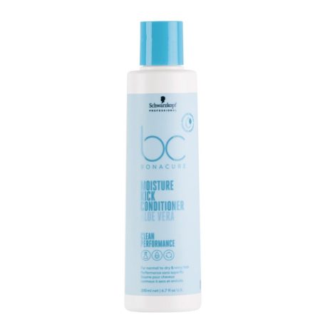 Schwarzkopf BONACURE - Moisture Kick  Conditioner Aloe Vera - hidratáló balzsam - 200 ml