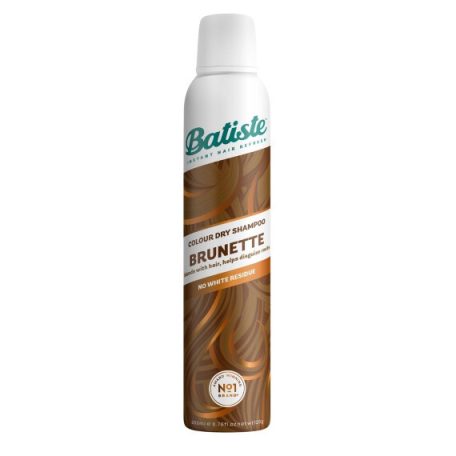 Batiste Colour Dry Shampoo - BRUNETTE - blends with hair, helps disguise roots - színezett barna szárazsampon - 200 ml