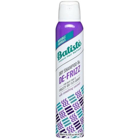 Batiste Colour Dry Shampoo - DE-FRIZZ - göndörödés elleni szárazsampon - 200 ml