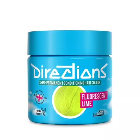 DIRECTIONS Fluorescent Lime