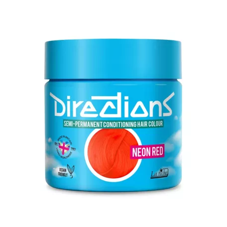 DIRECTIONS Neon Red