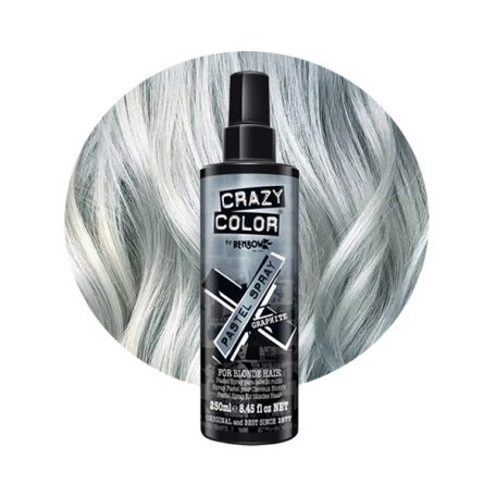 Crazy Color - Pastel Spray - Graphite - 250 ml