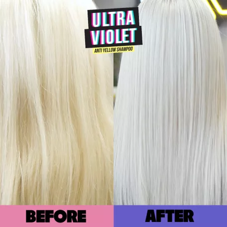 CRAZY COLOR Shampoo NO YELLOW ULTRAVIOLET hamvasító sampon 250 ml