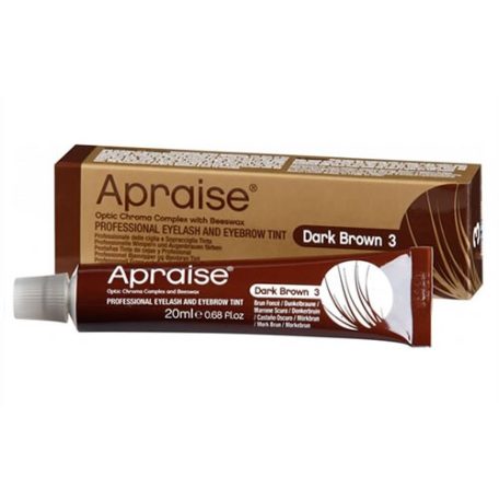 APRAISE - 3 - sötétbarna szemöldök- és szempilla festék - 20 ml