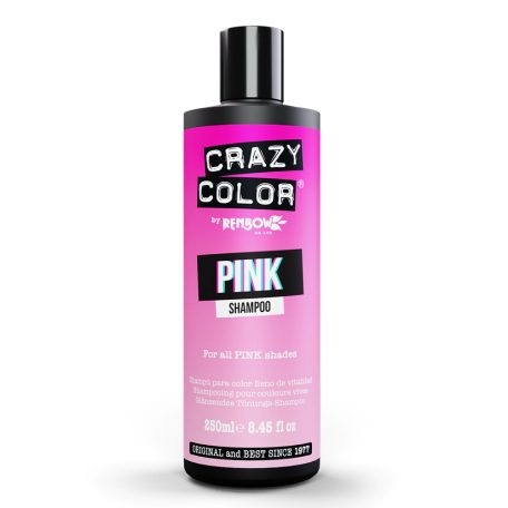 CRAZY COLOR Shampoo PINK sampon pink hajra 250 ml