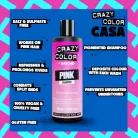 CRAZY COLOR Shampoo PINK sampon pink hajra 250 ml