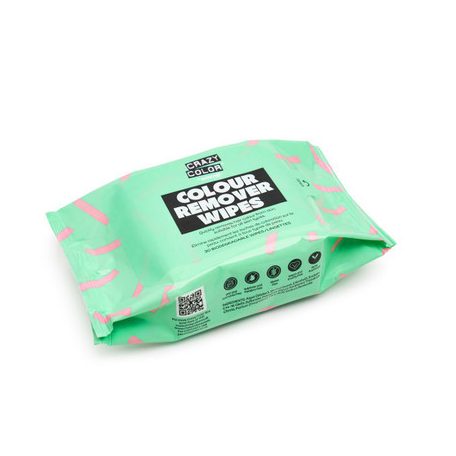 Crazy Color - Colour Remover Wipes festékeltávolító kendő 30db