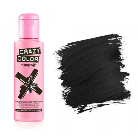 CRAZY COLOR Black no. 030 - 100 ml