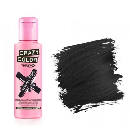 CRAZY COLOR Natural Black no. 032 - 100 ml