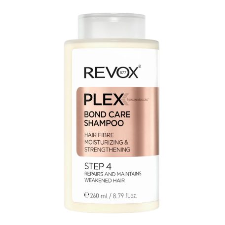 REVOX PLEX Bond Care Shampoo - hajkötés ápoló sampon - 260 ml