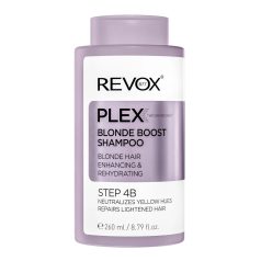   REVOX PLEX Blonde Boost Shampoo - szőke élénkítő sampon - 260 ml