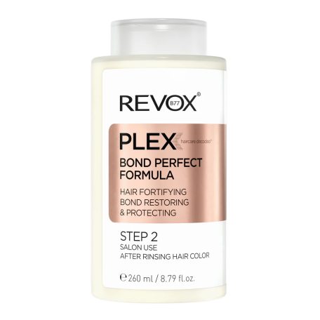 REVOX PLEX Bond Perfect Formula - hajjavító kezelés 2. lépése - 260 ml