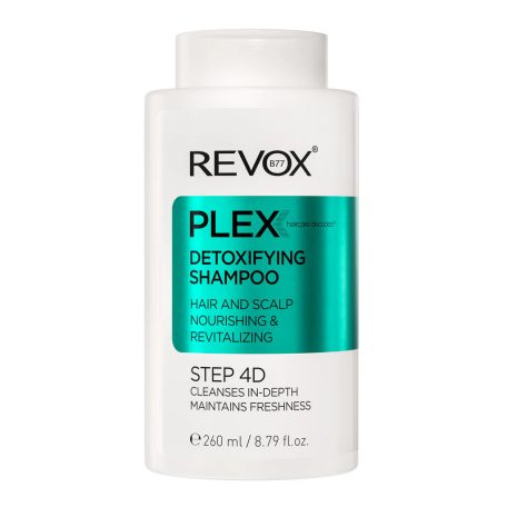 REVOX PLEX Detoxixying Shampoo - méregtelenítő sampon - 260 ml