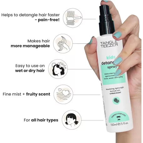 TANGLE TEEZER Kids Detangling Spray kifésülést segítő krémes hajspray - 150 ml