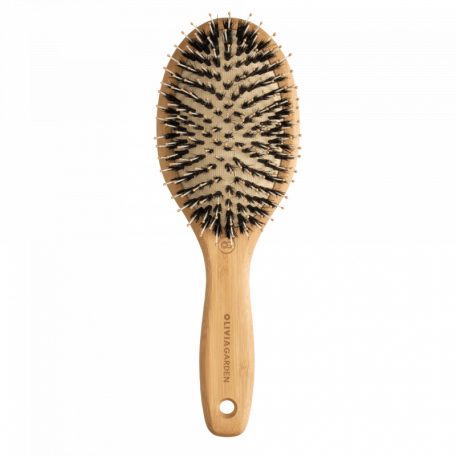 OLIVIA GARDEN Bamboo Touch -  Eco-Friendly Bamboo Brush -  Detangle Combo  - kevert sörtés bontókefe 