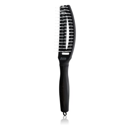 OLIVIA GARDEN - Fingerbrush Fekete Curved & Vented Brush - S - small