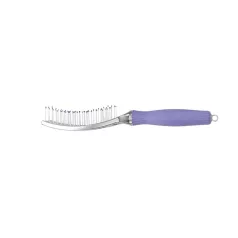   OLIVIA GARDEN - Fingerbrush Lila Curved & Paddle Brush - S - small
