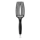 OLIVIA GARDEN - Fingerbrush Fekete Curved & Vented Brush - M - medium