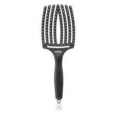   OLIVIA GARDEN - Fingerbrush Fekete Curved & Vented Brush - L - large