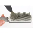 OLIVIA GARDEN Brush Cleaner -  hajkefe tisztító - fehér