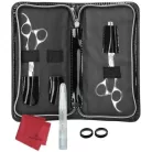 Olivia Garden SilkCut PRO Shear Kit Black 5.75"Shear + 6"35T Eur Thinner