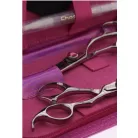 Olivia Garden SilkCut Shear Kit Pink 5.75"Shear + 6"35T Eur Thinner