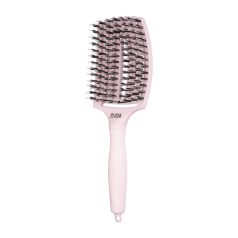   OLIVIA GARDEN - Fingerbrush Boar & Nylon - Pastel Pink - L bontókefe