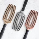 OLIVIA GARDEN - Fingerbrush Combo - Metal Edition - Gold bontókefe