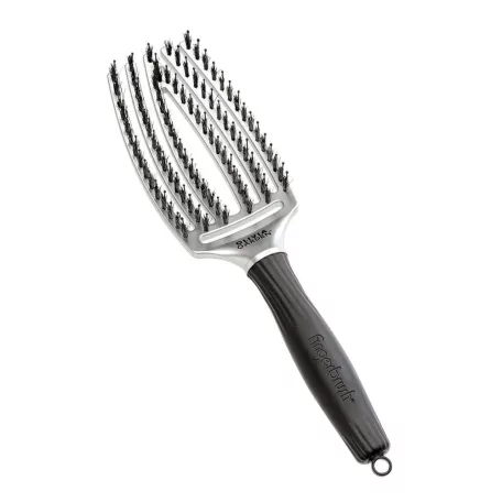 OLIVIA GARDEN - Fingerbrush Combo - Metal Edition  - Silver bontókefe