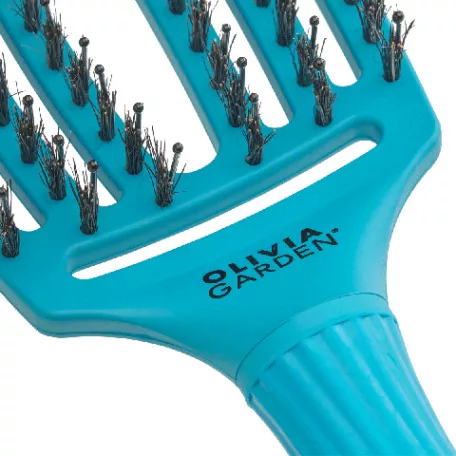 OLIVIA GARDEN - Fingerbrush Combo - On Road - Blue Lagoon  bontókefe