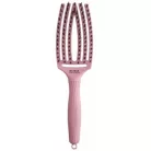 OLIVIA GARDEN - Fingerbrush Boar & Nylon - Soft Pink - M bontókefe