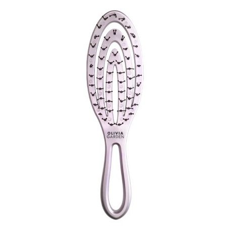 OLIVIA GARDEN - Travel Brush - Iced Rose - kicsi bontókefe