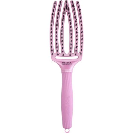 OLIVIA GARDEN - Fingerbrush Boar & Nylon - Celestial Pink - M bontókefe