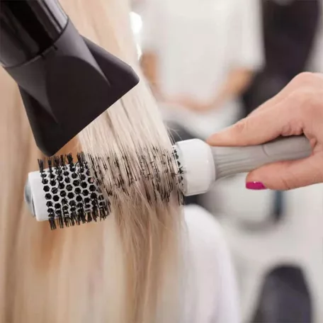 OLIVIA GARDEN EXPERT Blowout Shine CI-35 körkefe fehér