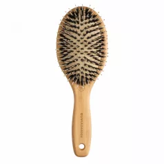   OLIVIA GARDEN Bamboo Touch - Detangle Boar & Nylon M - kevert sörtés bontókefe  