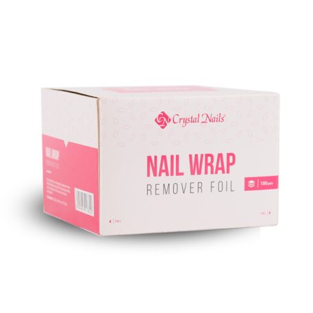 CN Nail Wrap Remover Foil - leoldó fólia - 100 db