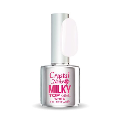 CN Milky Top Gel - White - 4ml