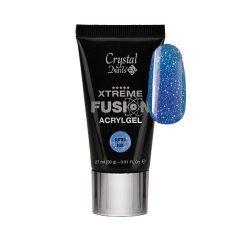 CN Xtreme Fusion AcrylGel - Glitter Blue - 30g
