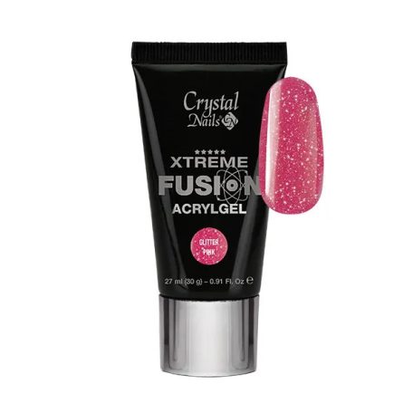 CN Xtreme Fusion AcrylGel - Glitter Pink - 30g