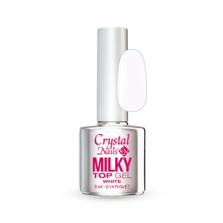 CN Milky Top Gel - White - 8ml