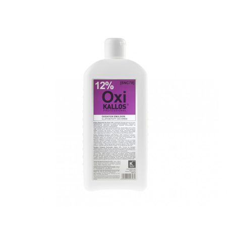 KALLOS Illatosított oxi krém 40 vol. 12 % 1000 ml