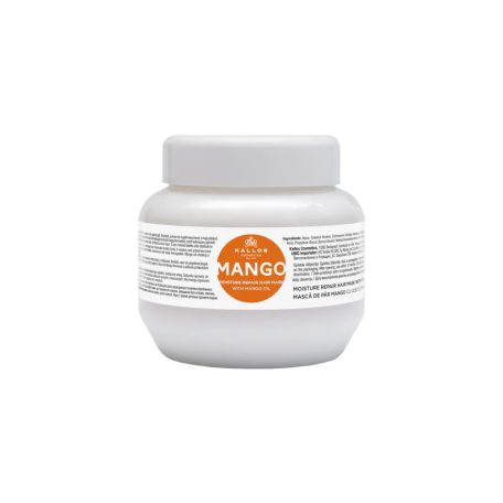 KALLOS MANGO hidratáló-regeneráló hajpakolás 275 ml