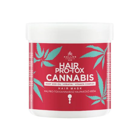 KALLOS CANNABIS HAIR PRO-TOX hajpakolás 500 ml