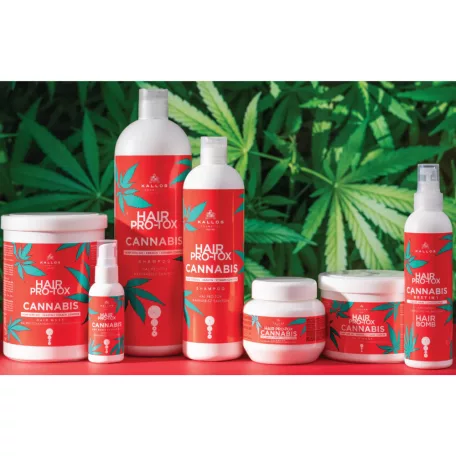 KALLOS CANNABIS HAIR PRO-TOX hajvégápoló szérum olaj 50 ml